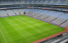 Empty Croke Park Stadium