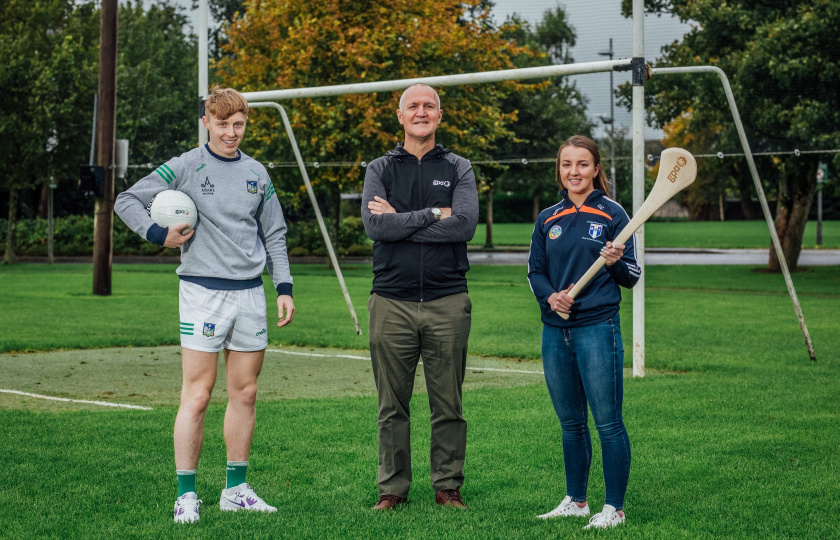 Pádraig de Brún, Ciarán Barr and Caoimhe Costelloe