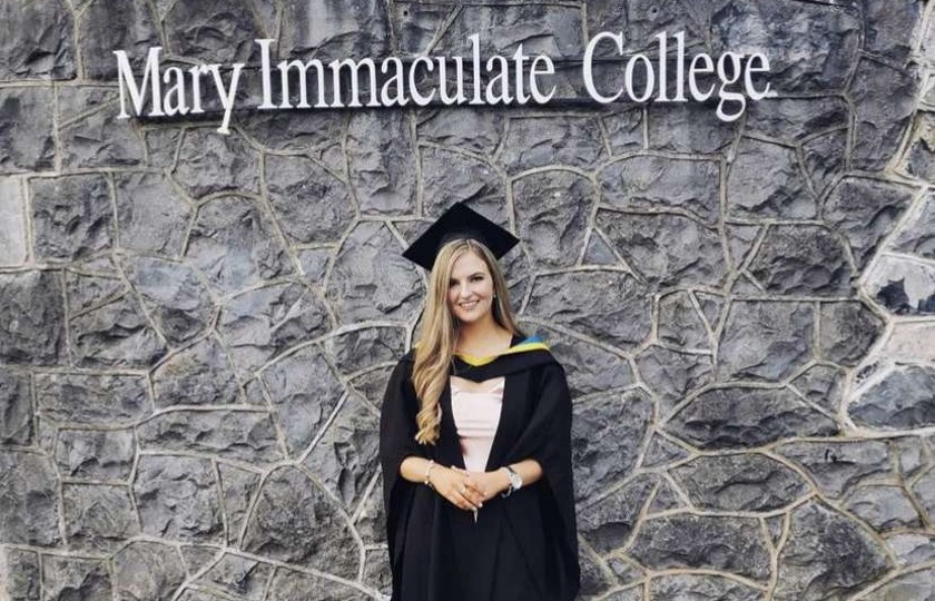 Ashling Murphy pictured on her graduation day