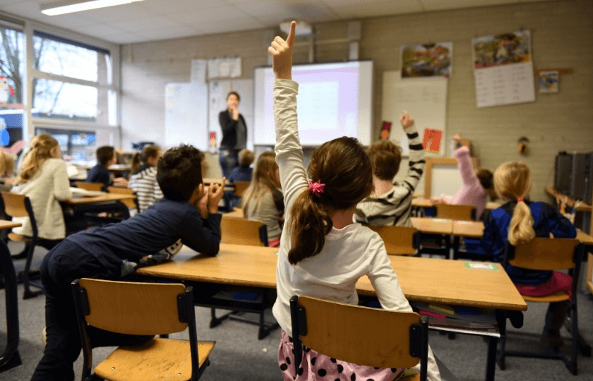 Photo of children in a classroom