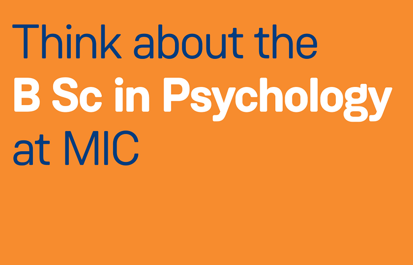 Thumbnail for 'Thinking about the Bachelor of Science in Psychology at MIC' video