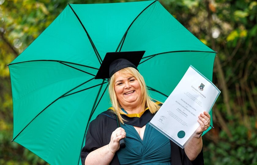 Bachelor of Education graduate Pamela Downes