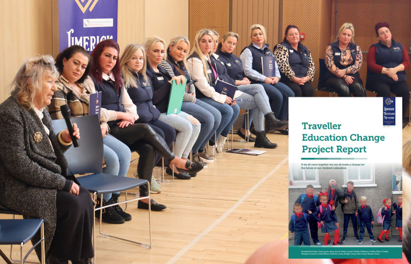 Members of the Limerick Traveller Network