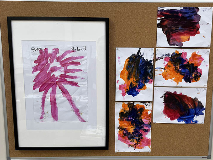 An art exhibition featuring the work of young children from local early childhood settings.